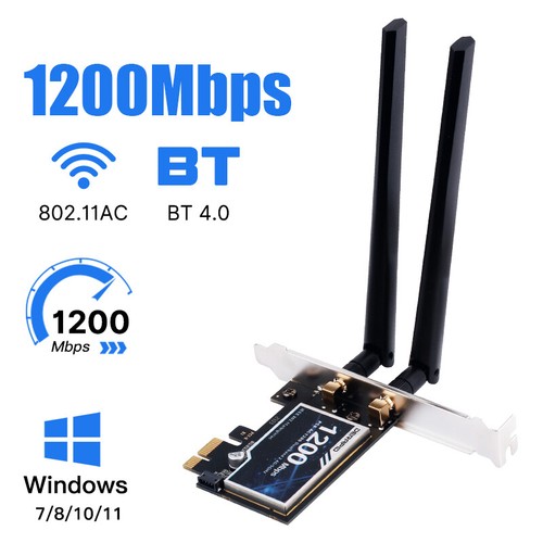 Scheda bluetooth wifi ac1200 - scheda,