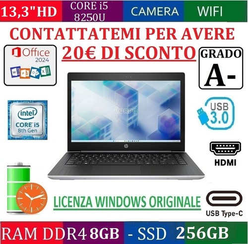 Notebook hp i5 ram - 13,3", hd