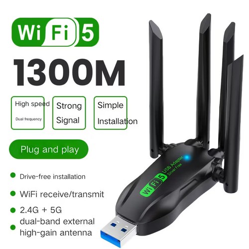 Scheda rete wifi usb - rete, 5