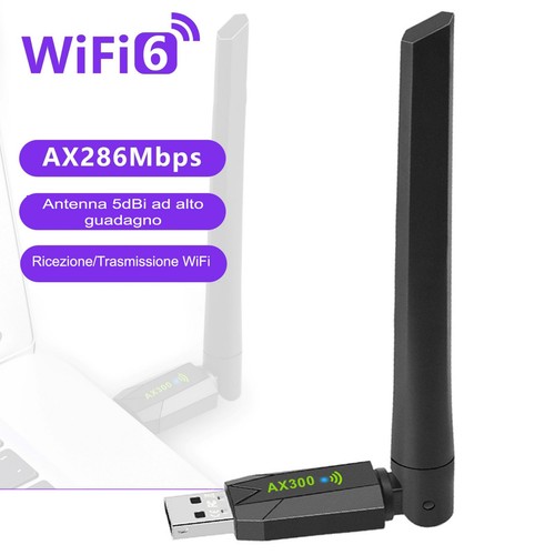 Adattatore wifi usb scheda - 6,
