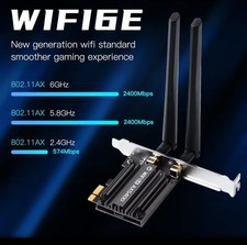 PCIE WiFi 6E WiFi Card  Scheda
