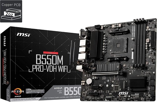 Msi b550m pro vdh - msi, wifi